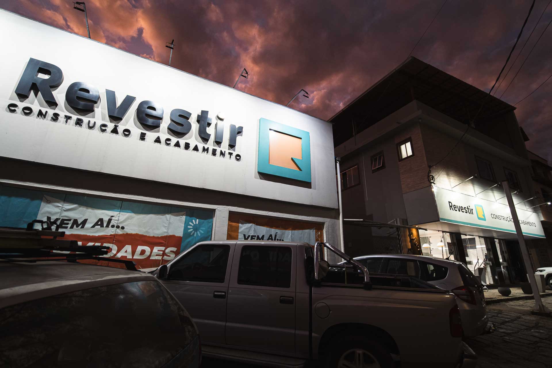Showroom da Revestir — ambientes de pisos e porcelanatos